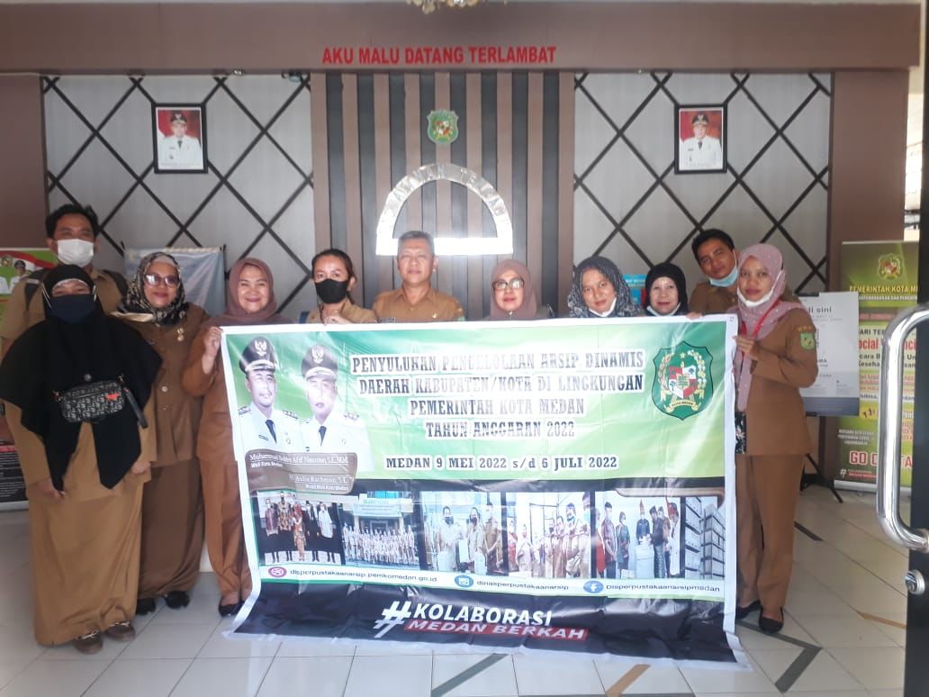 Penyuluhan Kearsipan pada OPD di Kota Medan.
